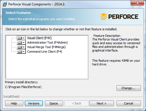 perforce download p4v windows