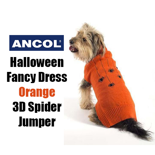 halloween dog jumper