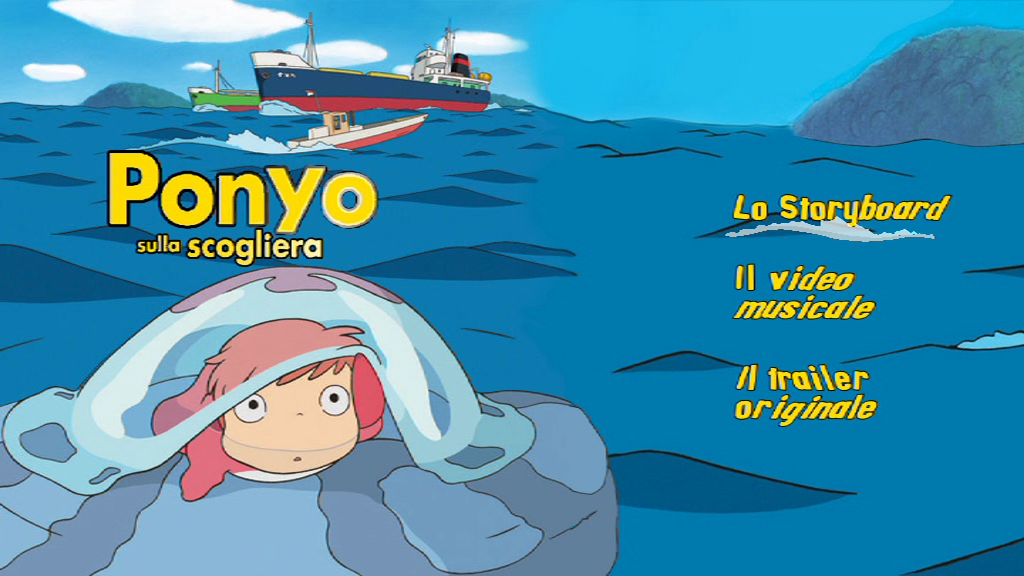 Ponyo Sulla Scogliera - Special Edition (2008) 1xDVD9 1xDVD5 ITA JAP Sub ITA