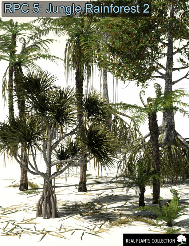 RPC Volume 5: Jungle Rainforest 2 for Daz Studio and Vue
