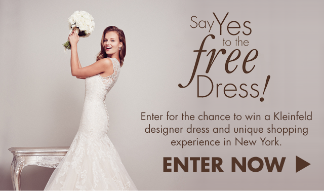 Enter the chance to Say Yes To The Dress with Macadamia Professional and Kleinfeld