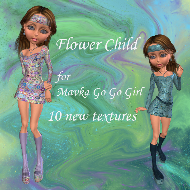 Flower Child for Mavka Go Go Girl