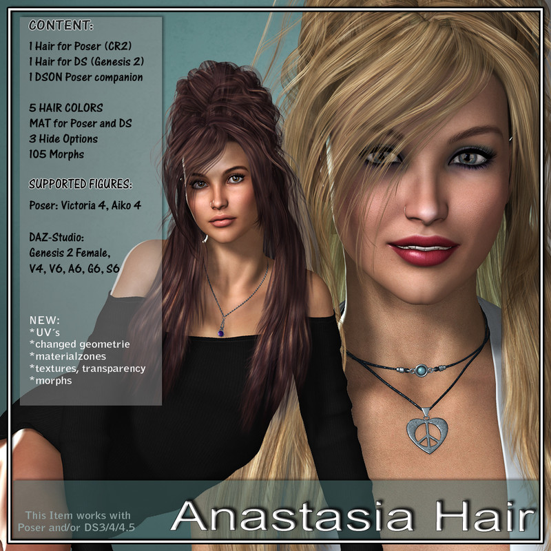 Anastasia Hair for V4 and G2