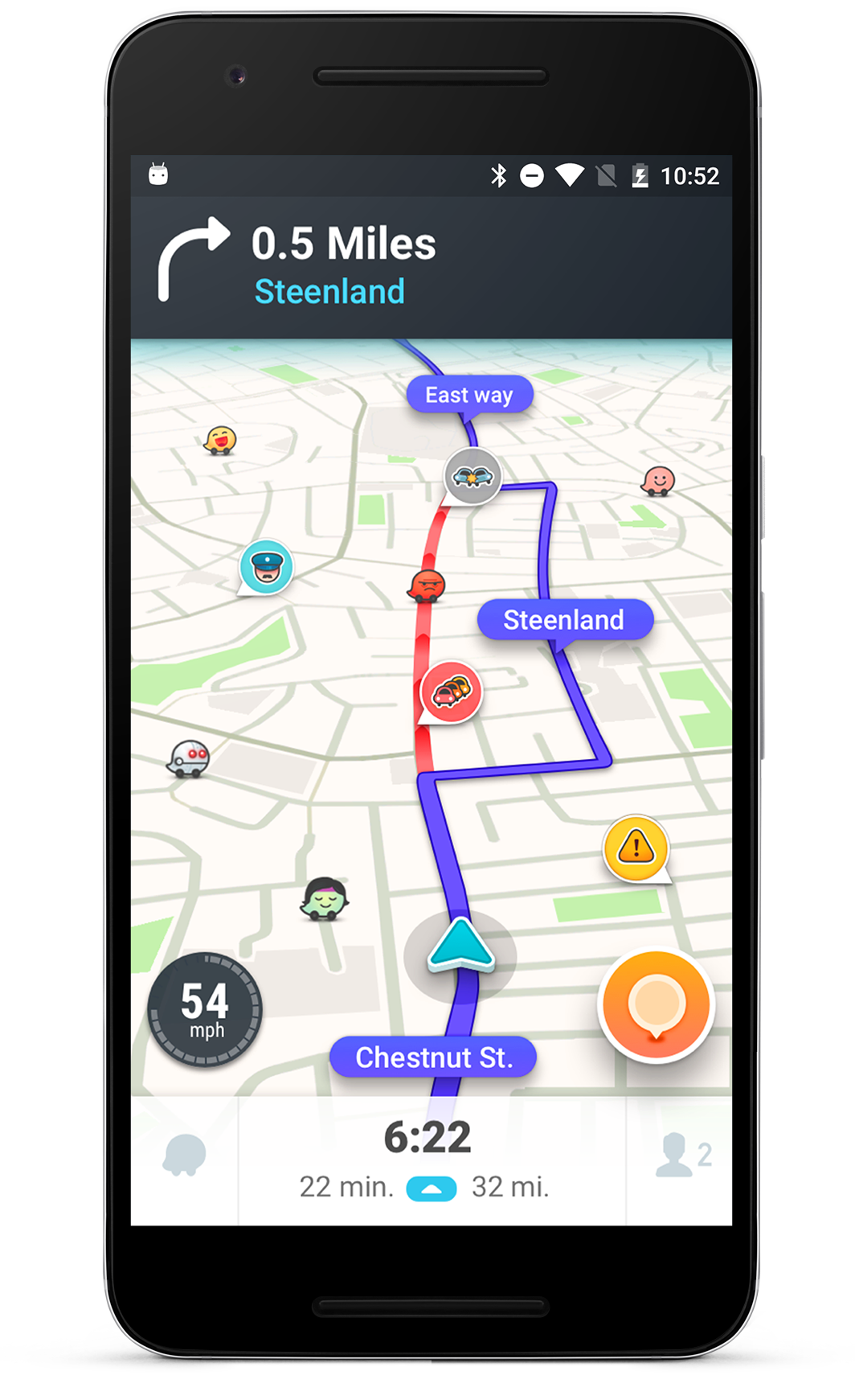 Waze - GPS, Maps, Live Navigation v4.39.0.401