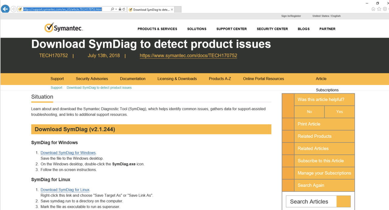 symantec removal tool mac