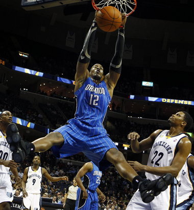 Howard scoring for Orlando Magic