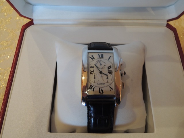 cartier tank americaine crono