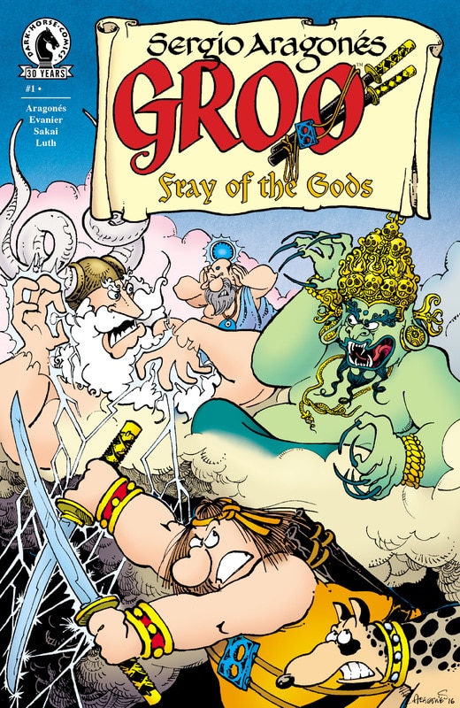 Groo - Fray of the Gods #1-4 (2016-2017) Complete