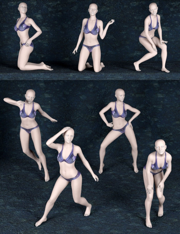 Diva Poses and Expressions for Genesis 3 Female(s)