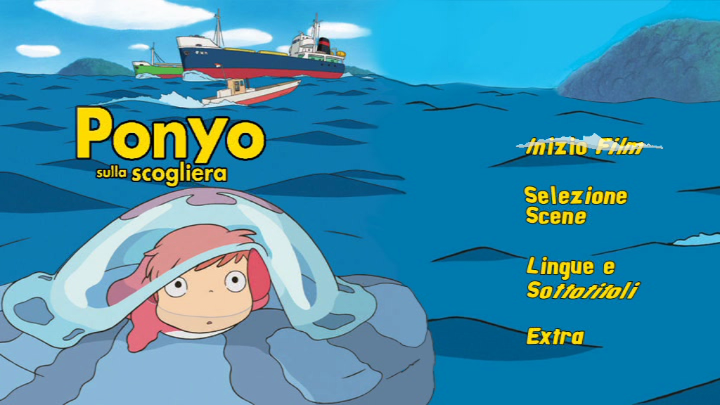 Ponyo Sulla Scogliera - Special Edition (2008) 1xDVD9 1xDVD5 ITA JAP Sub ITA