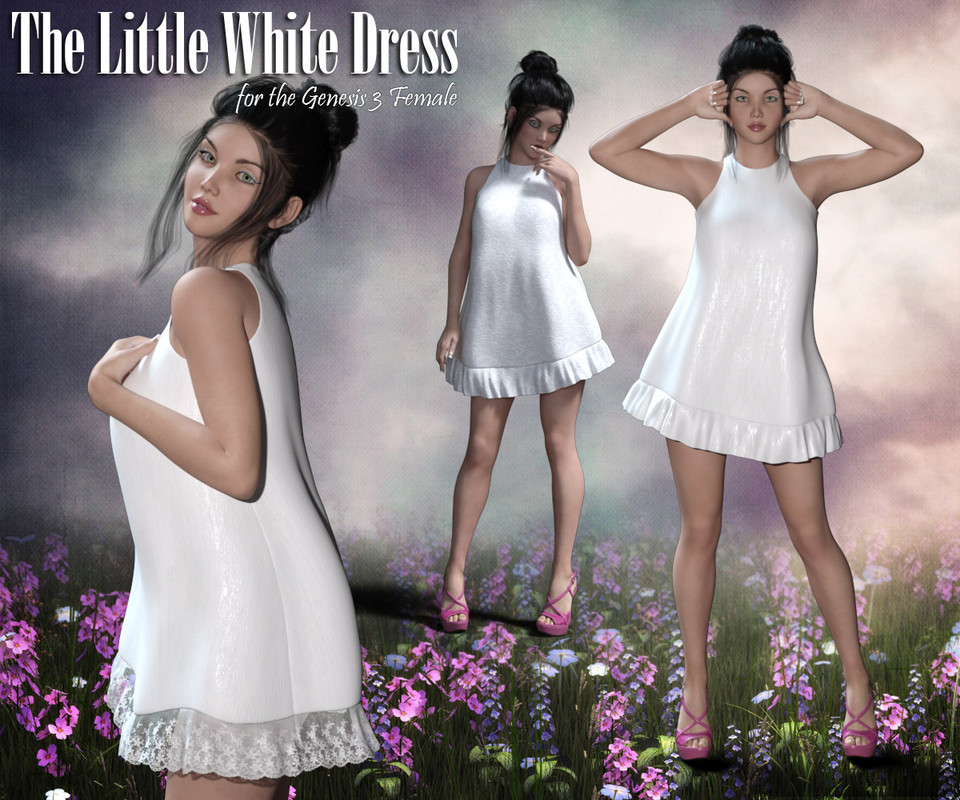 The Little White Dress for Genesis 3