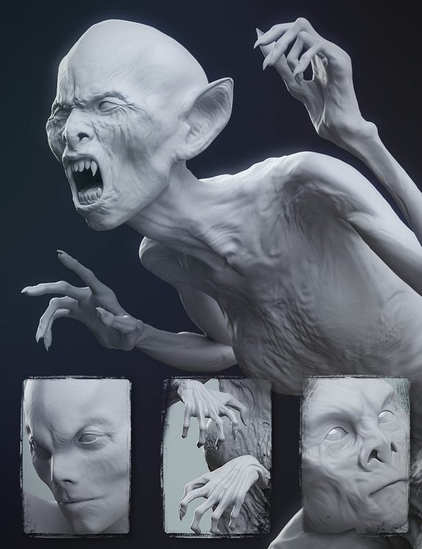 Undead Creature Creator HD Morph Pack for Genesis 3 Female