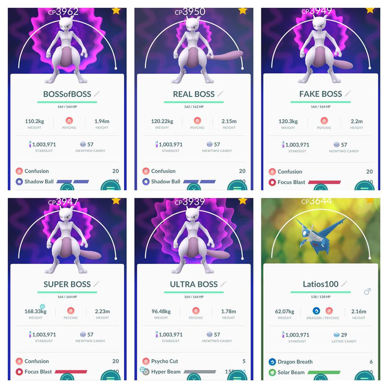 Sold POKEMON GO ACCOUNT LEVEL 40 MEWTWO 3962 CPCHANGE NAME1.000.