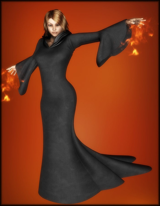 Witchy Dress for V4