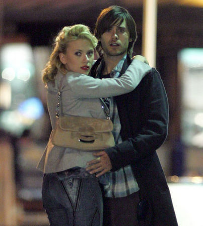 Jared and Scarlett Johansson