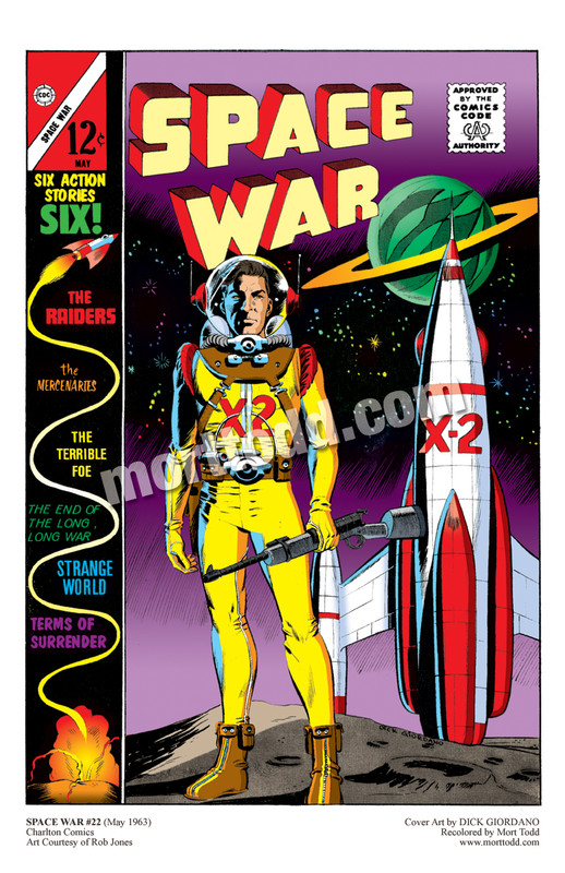 SPACE WAR #22 by DICK GIORDANO