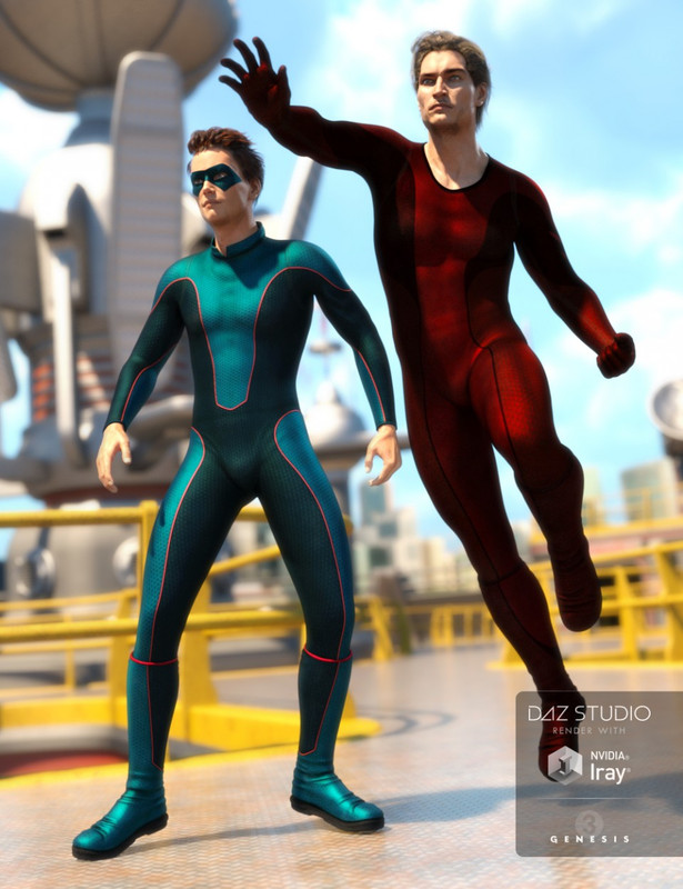 Super Bodysuit New Heroes Textures
