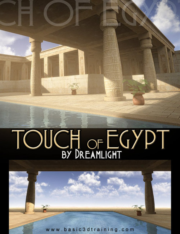 Touch Of Egypt for DAZ Studio