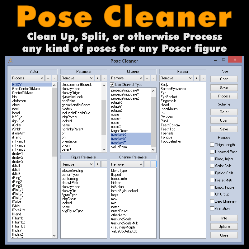 Pose Cleaner