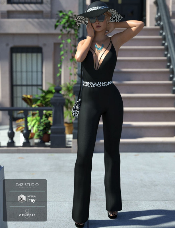 Sophisticated Jeni Outfit for Genesis 8 Female(s)