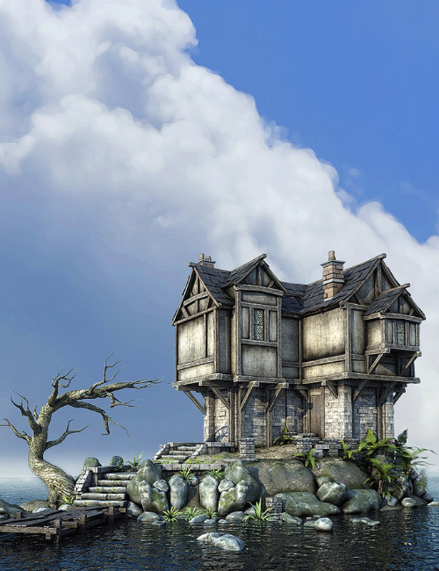 Worlds Of Fantasy : Medieval House
