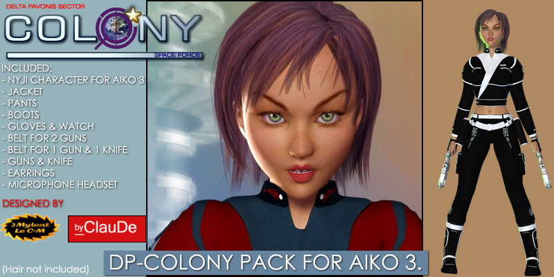 DP-Colony Nyji Pack for Aiko 3
