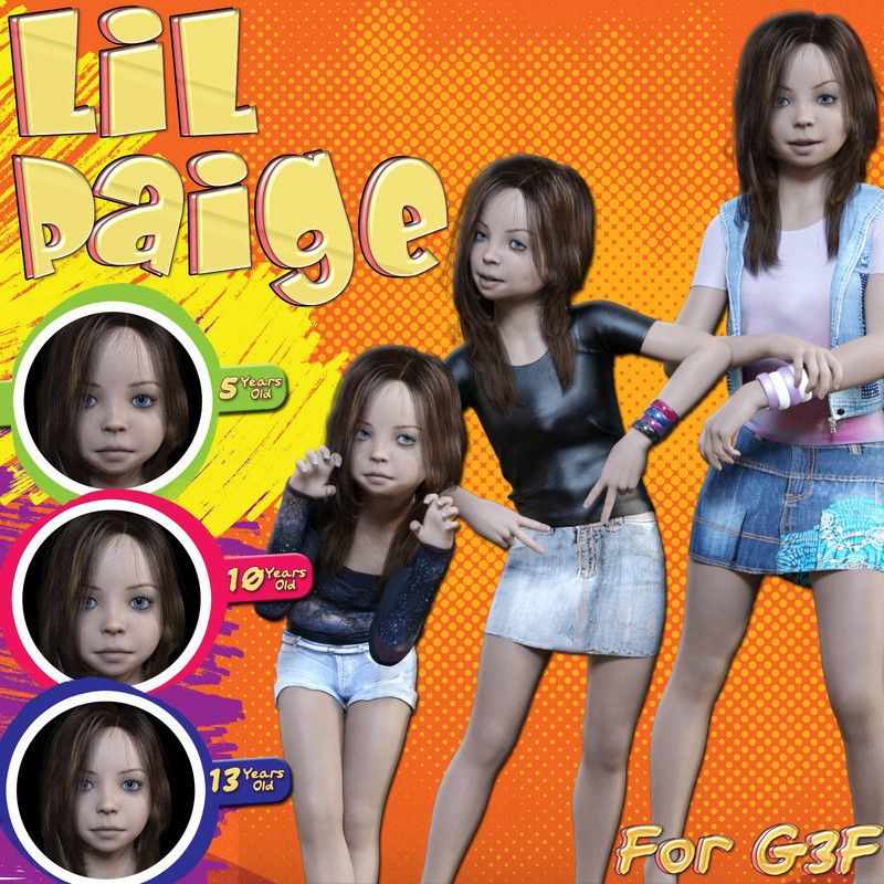 Lil Paige for G3F
