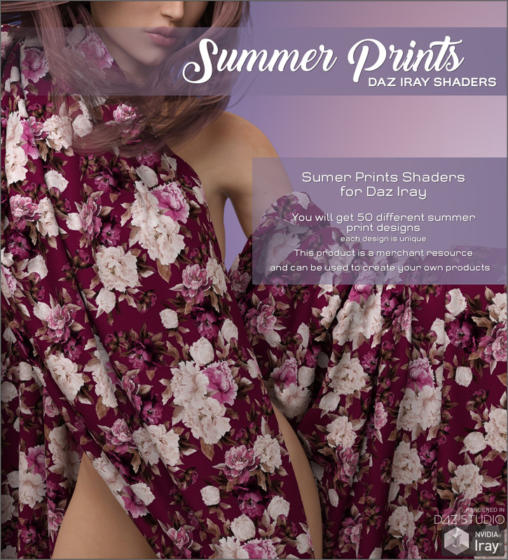 DAZ Iray – Summer Prints