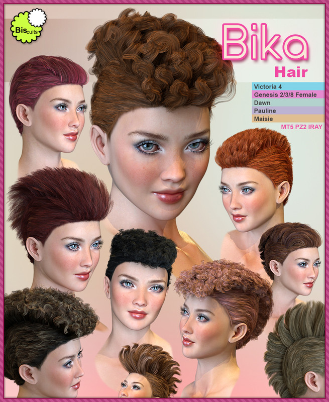 Biscuits Bika Hair