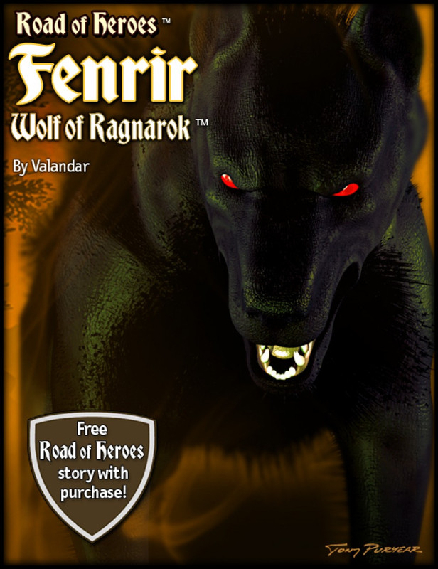 Fenrir Wolf by Road of Heroes