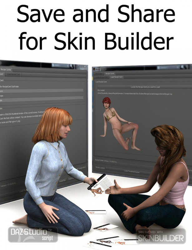 Save and Share for Skin Builder