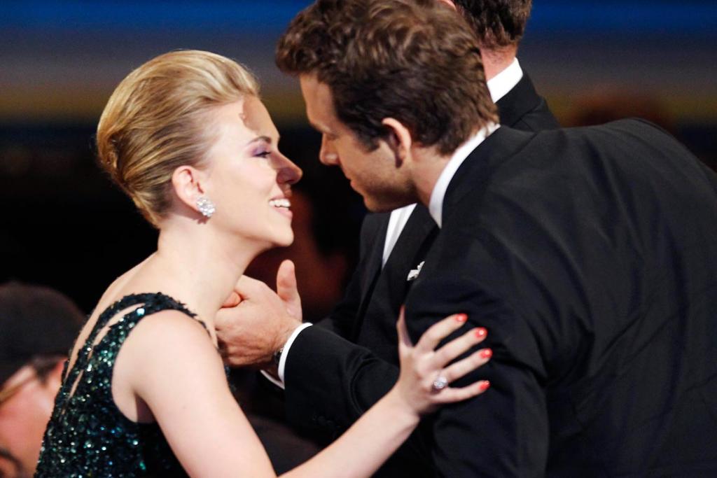 Scarlett and Ryan Reynolds