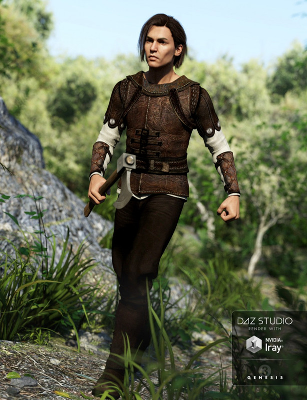 The Huntsman Outfit for Genesis 3 Male(s)