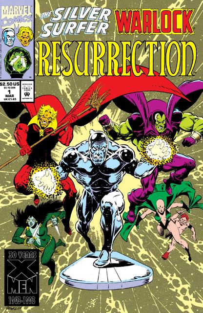 Silver Surfer - Warlock - Resurrection #1-4 (1993) Complete