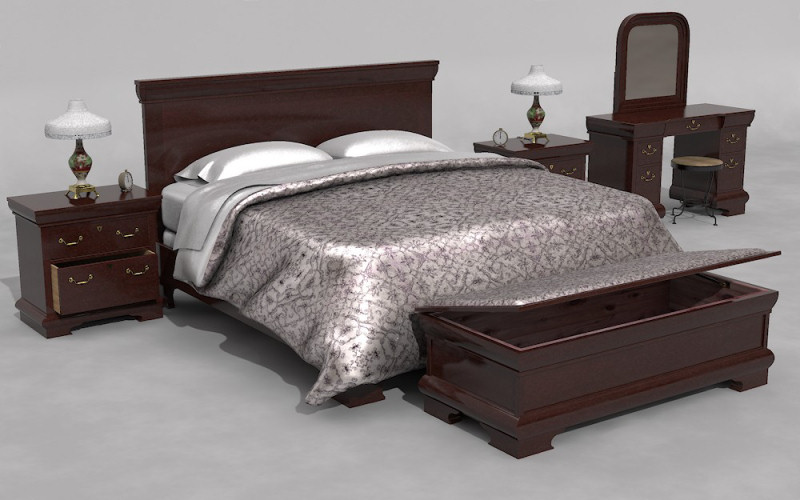 Full95232 Furniture Set One Bed